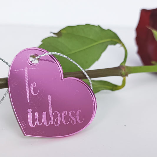 Pandantiv Inimă „Te iubesc”