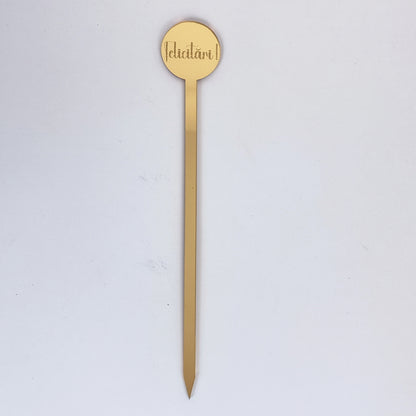 Topper Floral „Felicitări !”