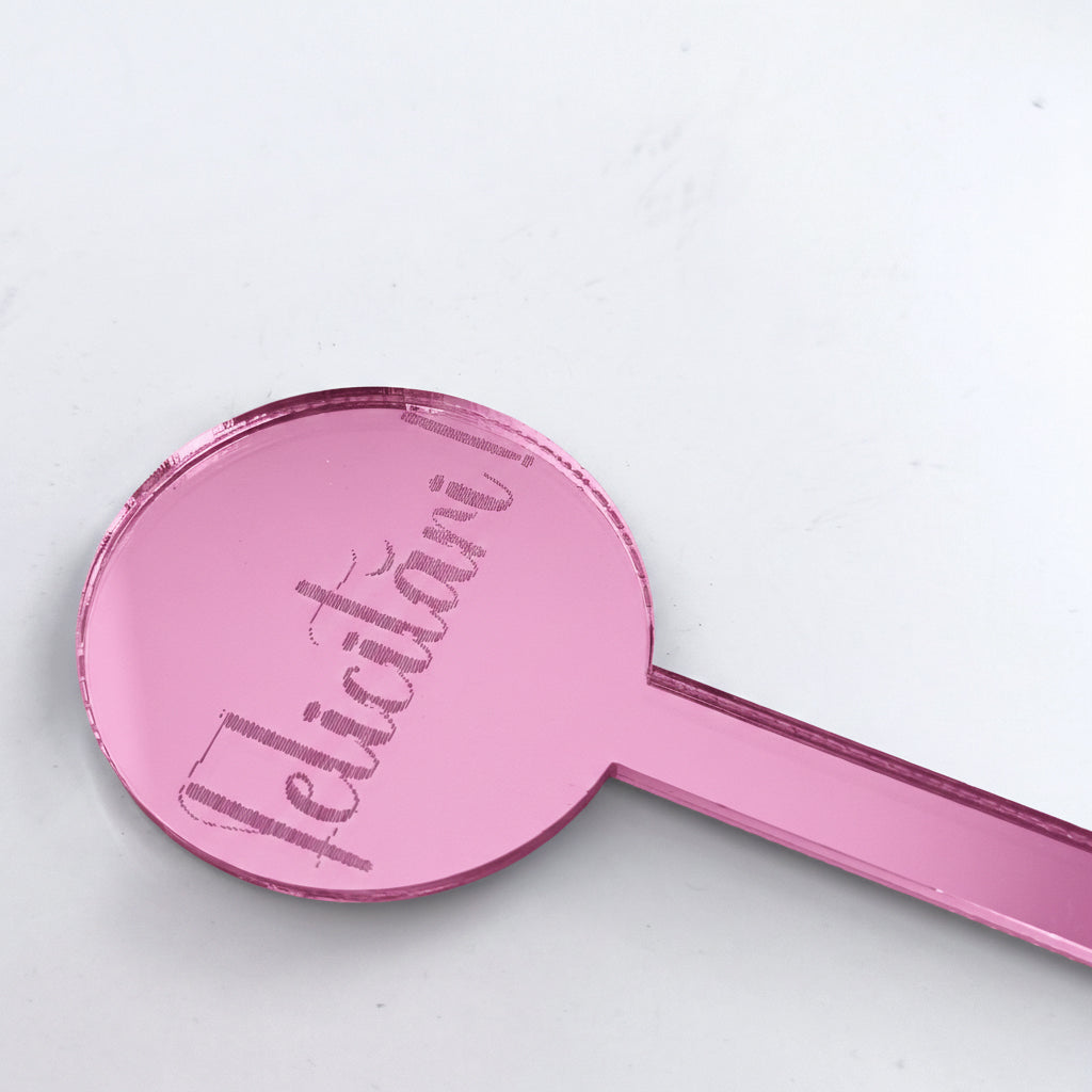 Topper Floral „Felicitări !”