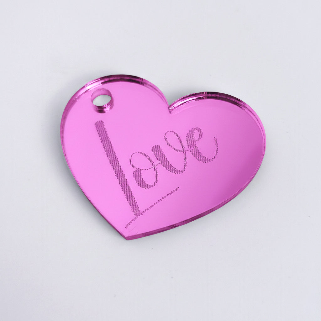 Pandantiv Inimă „Love”