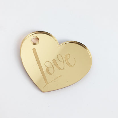 Pandantiv Inimă „Love”