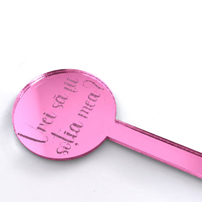 Topper Floral „Vrei să fii soția mea?”