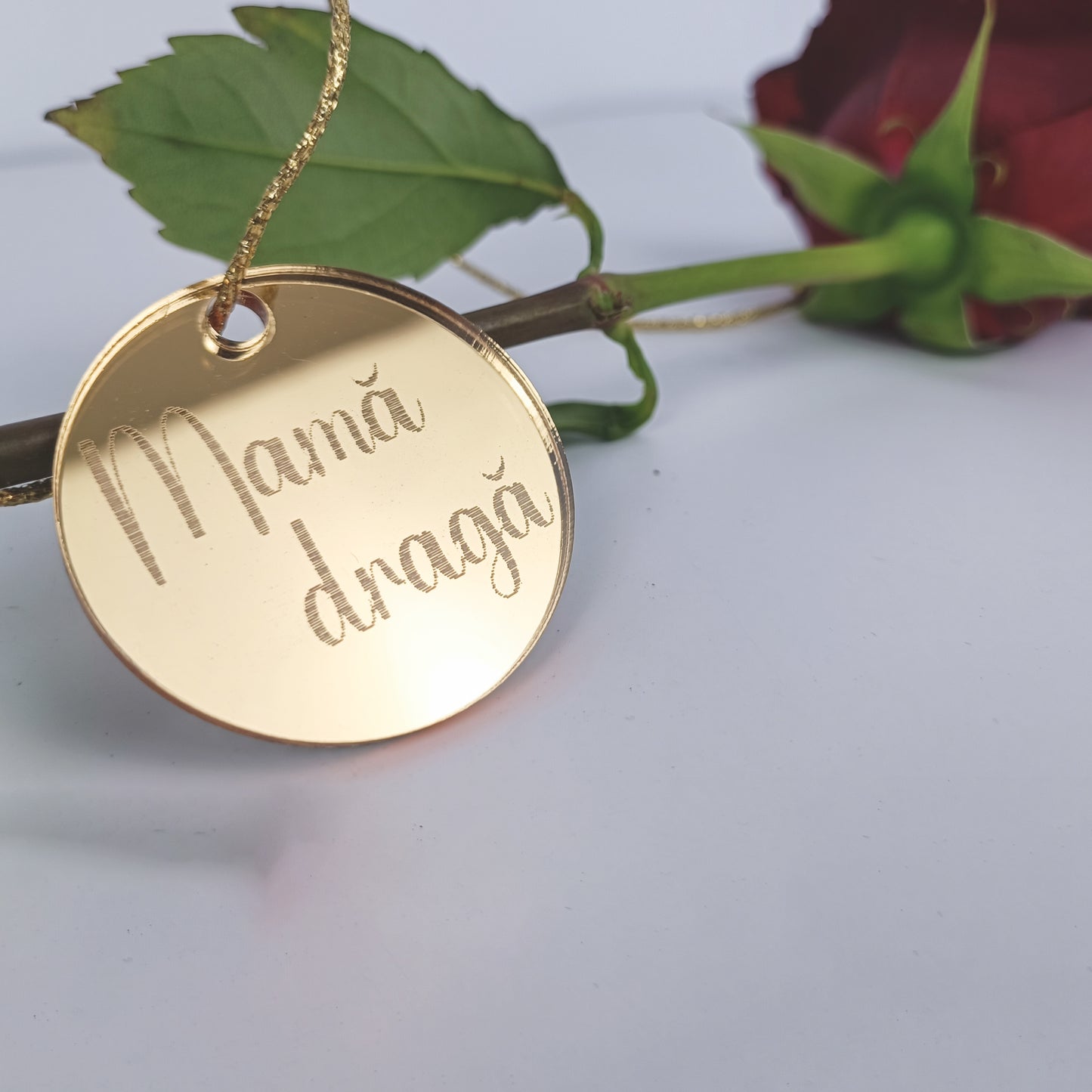 Pandantiv Circular „Mamă dragă”