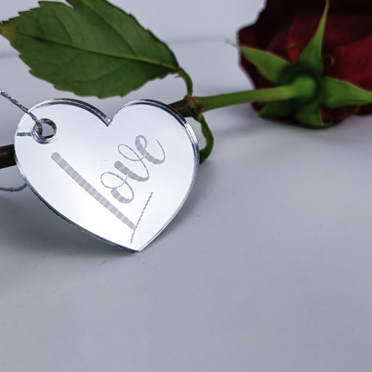 Pandantiv Inimă „Love”