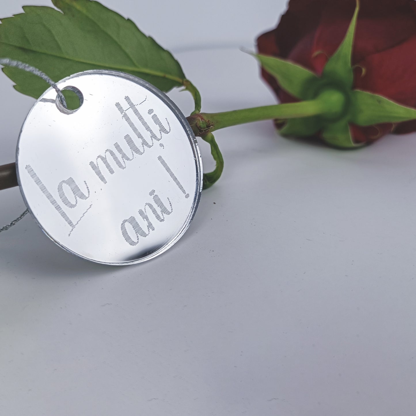 Pandantiv Circular „La mulți ani!”