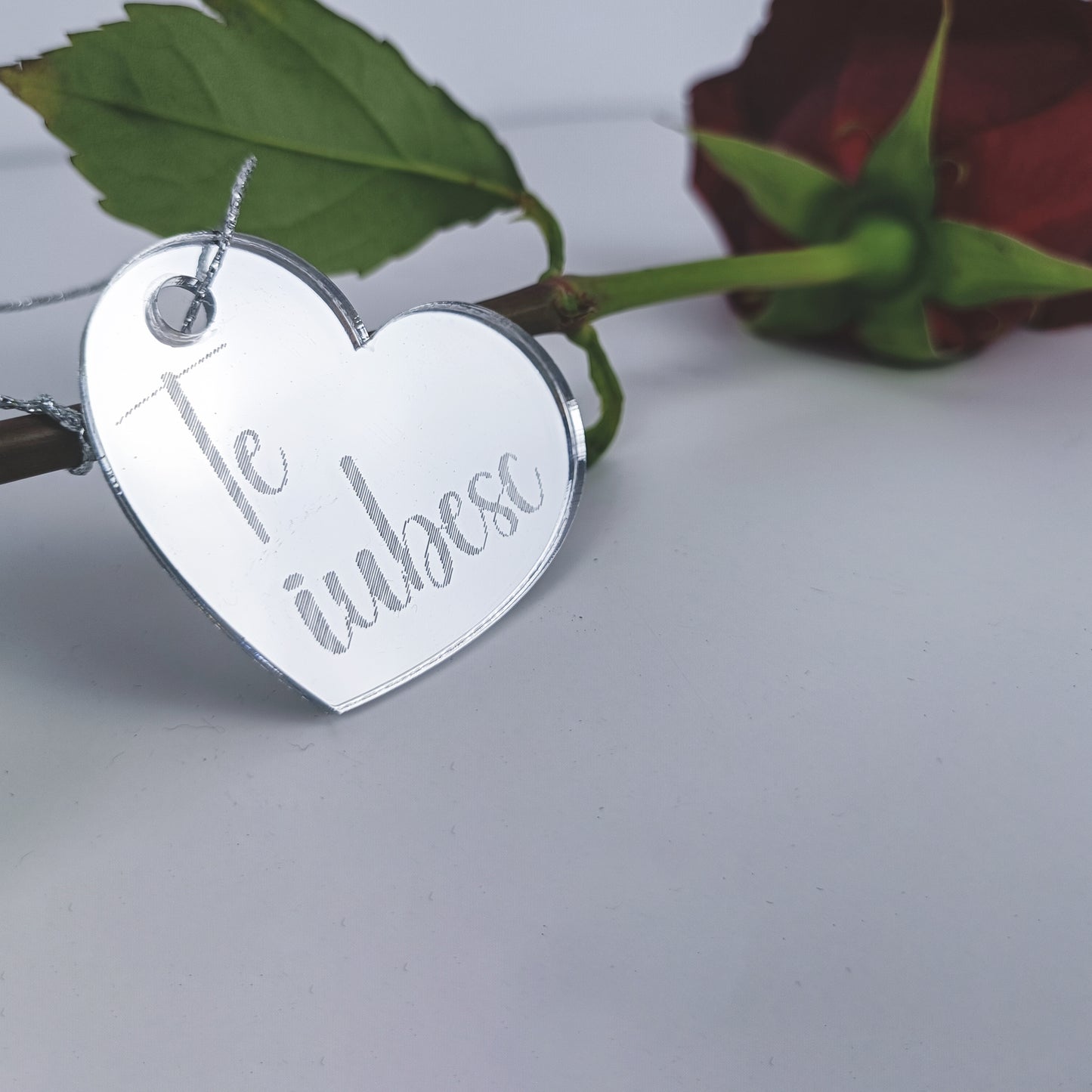 Pandantiv Inimă „Te iubesc”