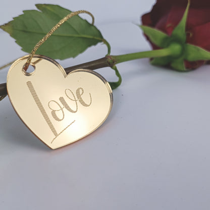 Pandantiv Inimă „Love”