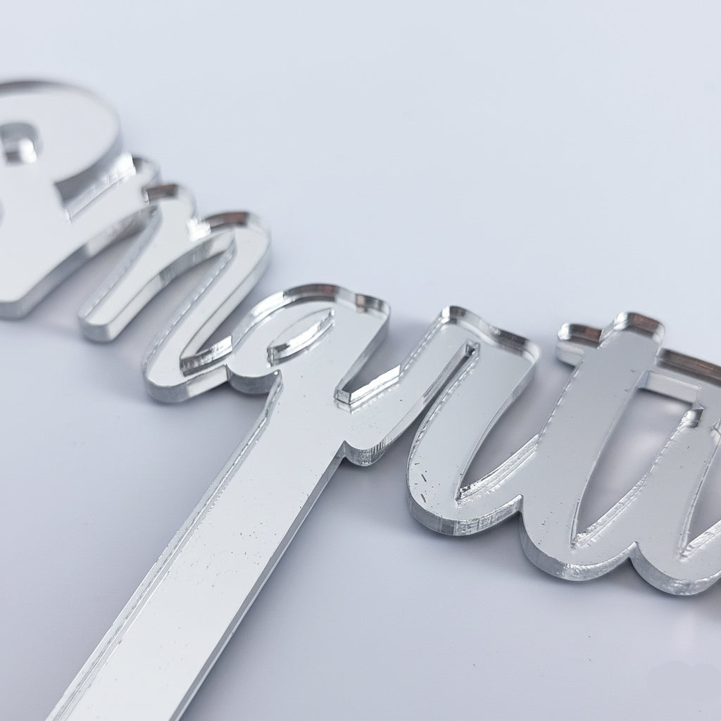 Topper Floral „8 Martie” cu Tijă Lungă