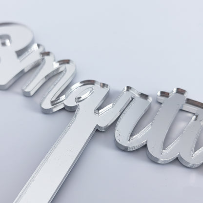 Topper Floral „8 Martie” cu Tijă Lungă