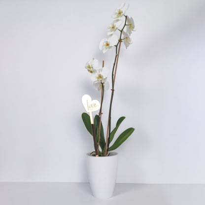 Topper Floral Inimă „Love”