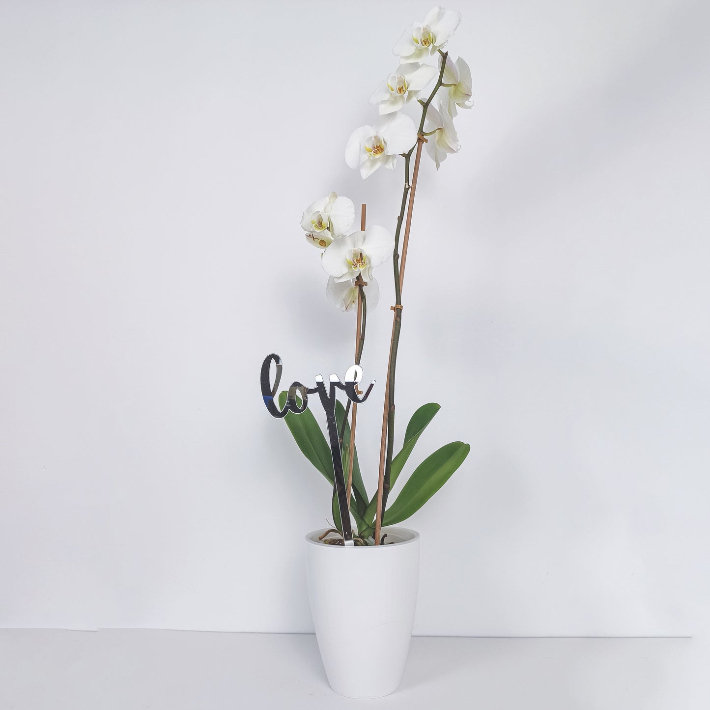 Topper Floral „Love” cu Tijă Lungă
