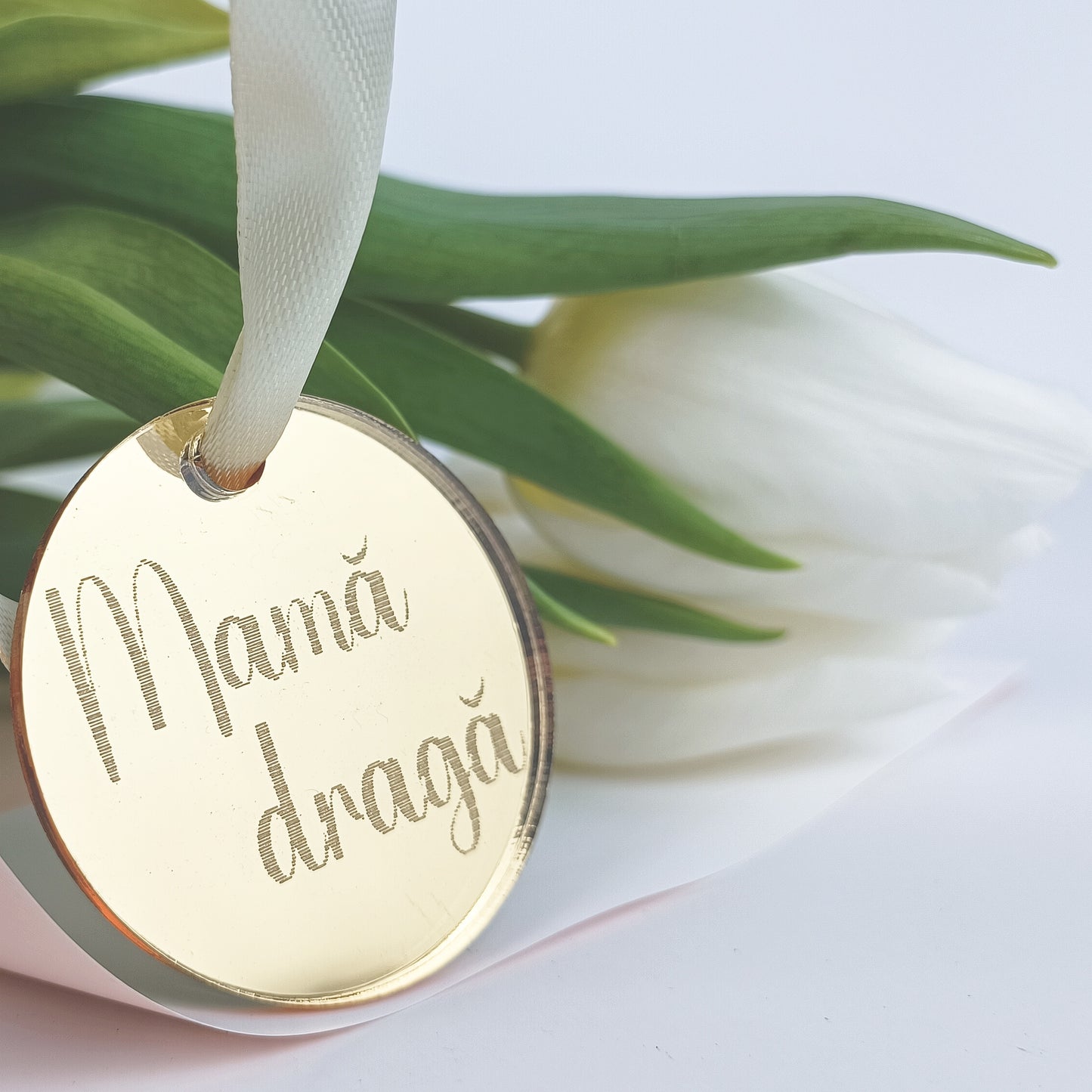 Pandantiv Circular „Mamă dragă”