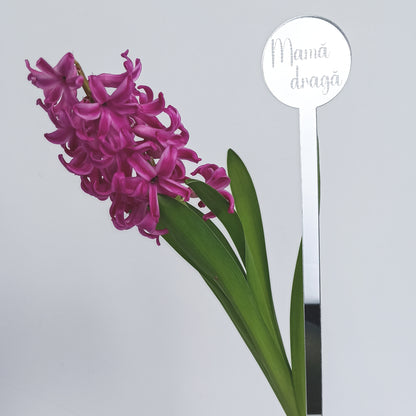 Topper Floral „Mamă dragă”